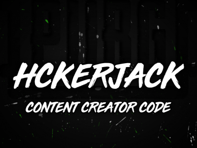 Hckerjack Creator Code promotion - PUBG
